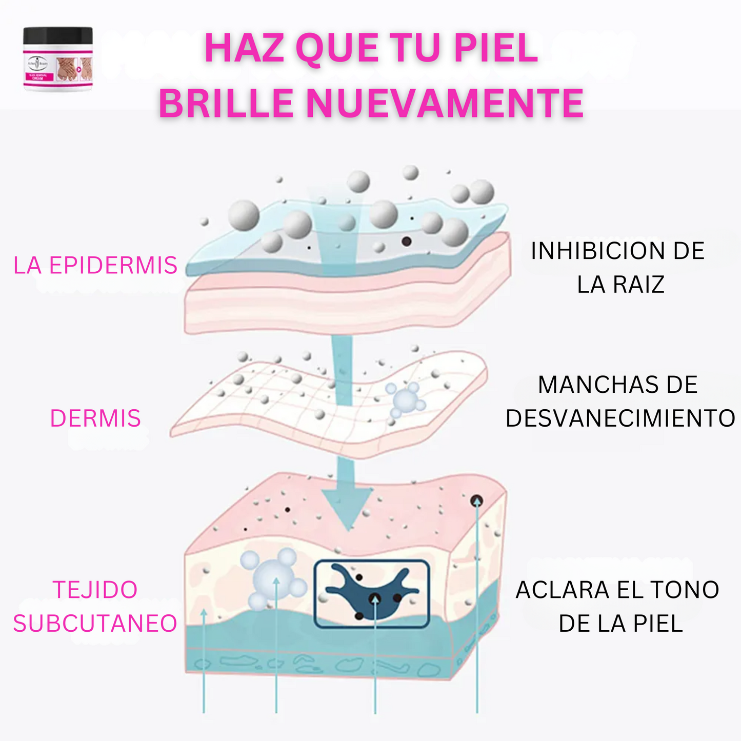 Crema Aclaradora para Manchas Oscuras