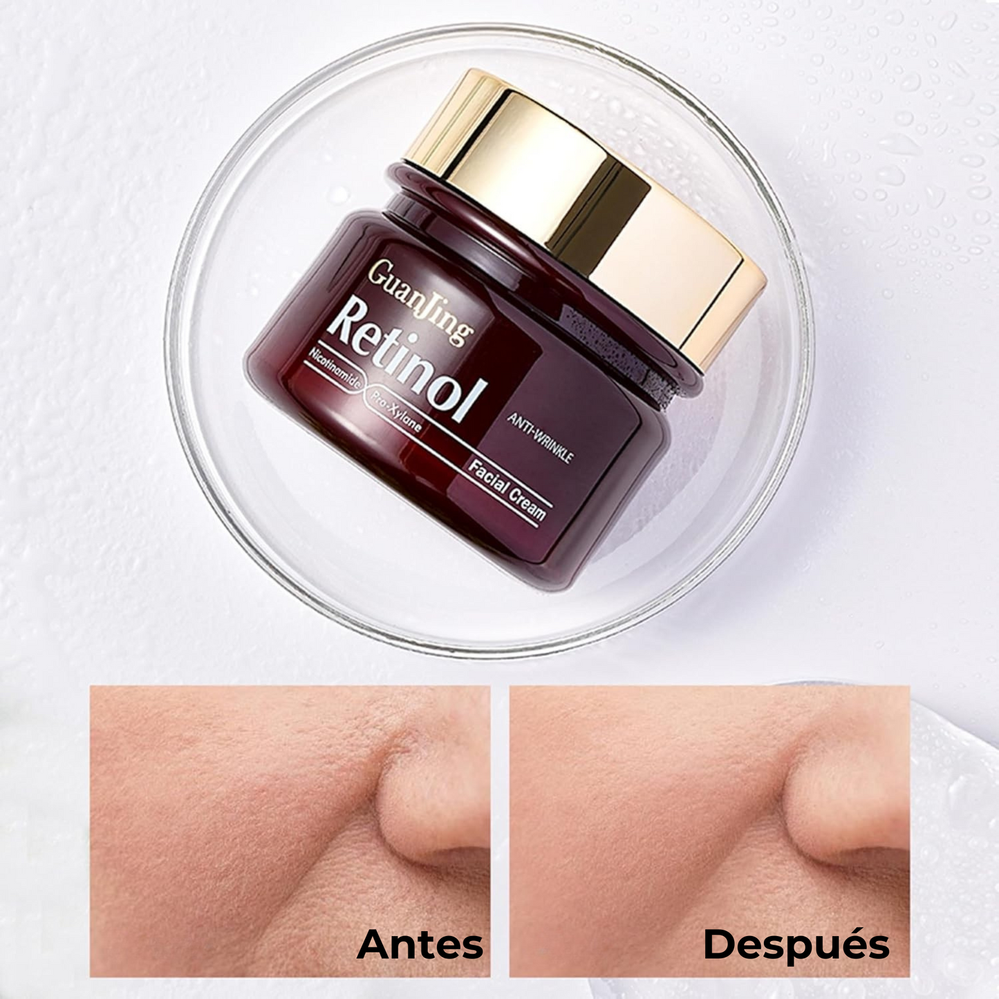 Crema para Ojos Antiedad con Retinol GUANJING