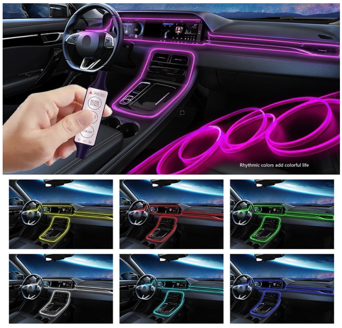 Cintas LED Flexible Para Autos