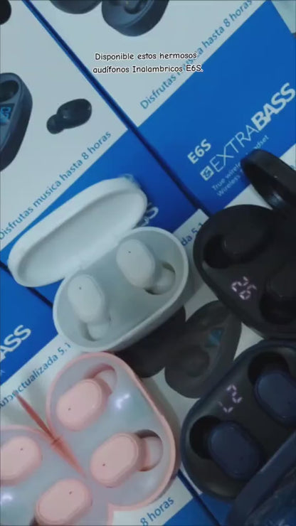 Auriculares Bluetooth E6S TWS